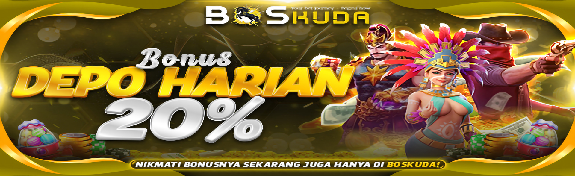 BONUS DEPOSIT HARIAN BOSKUDA