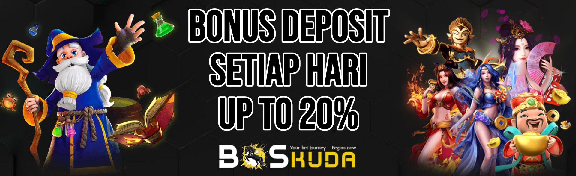 BONUS DEPOSIT HARIAN BOSKUDA